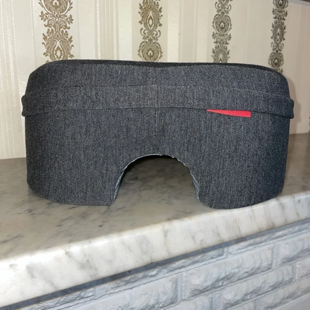 Dark Grey VVB Face Down Stomach Sleeping Sleep Position Pillow |‎ Washable Cover
